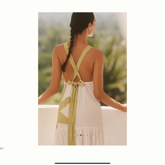 Celandine Drop Waist Midi Dress - Picture 4 of 4